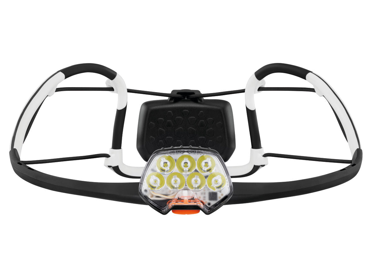 Petzl Iko running headlamp showing front lamps