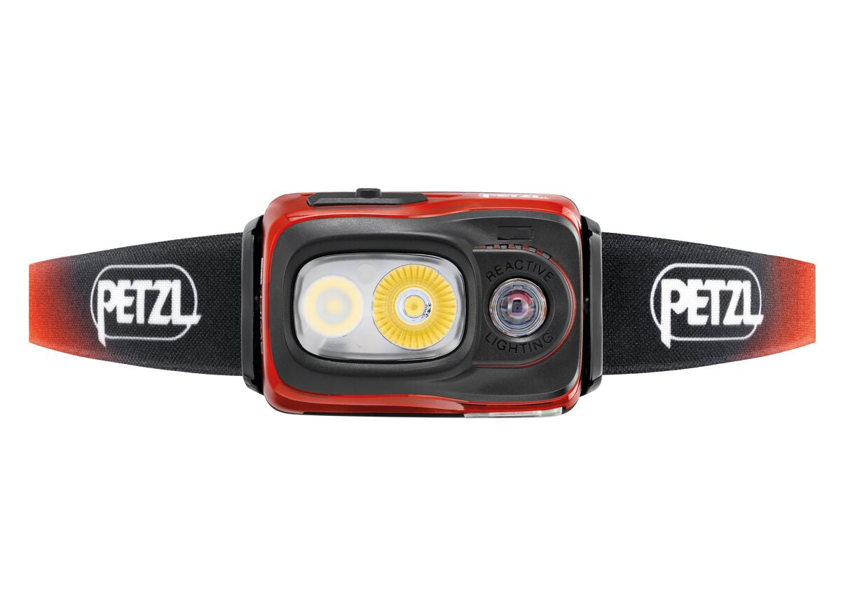 View of front of Petzl Swift RL Outdoor Headlamp