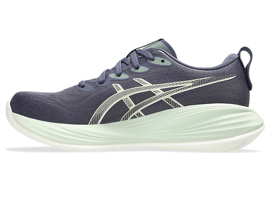 side view asics cumulus 27 running shoe for women