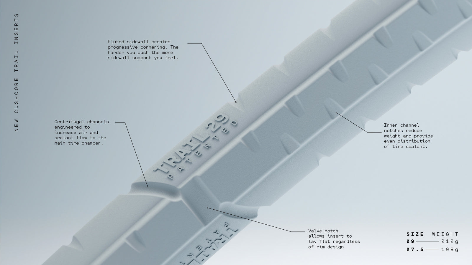 Cush Core Trail 29 Tyre Insert Pair
