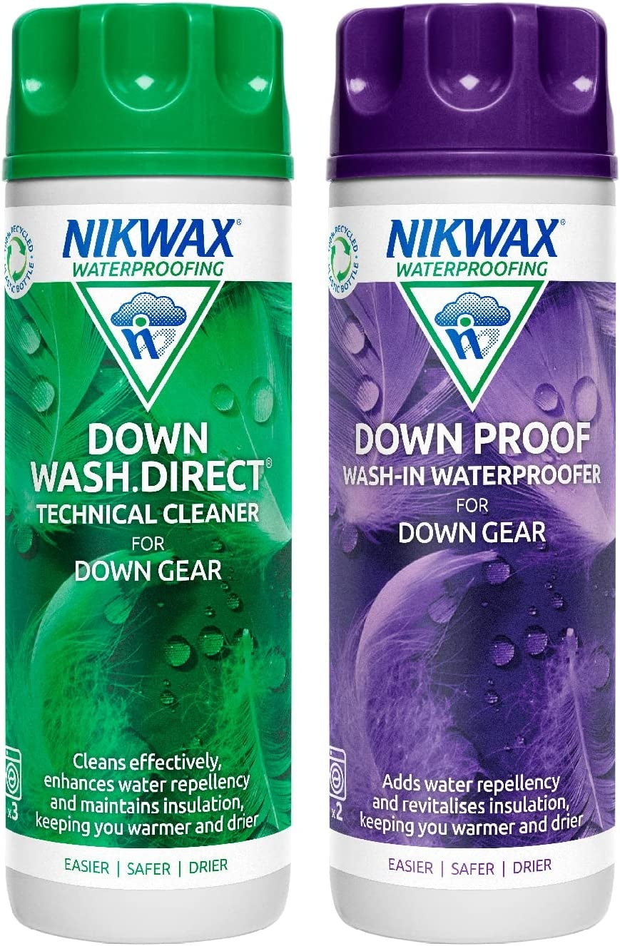 Nikwax Twin Pack Down Wash Direct/Down Proof