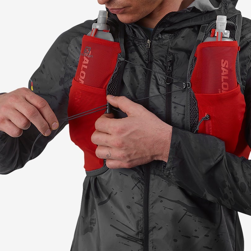 Salomon Active Skin 8 with flasks