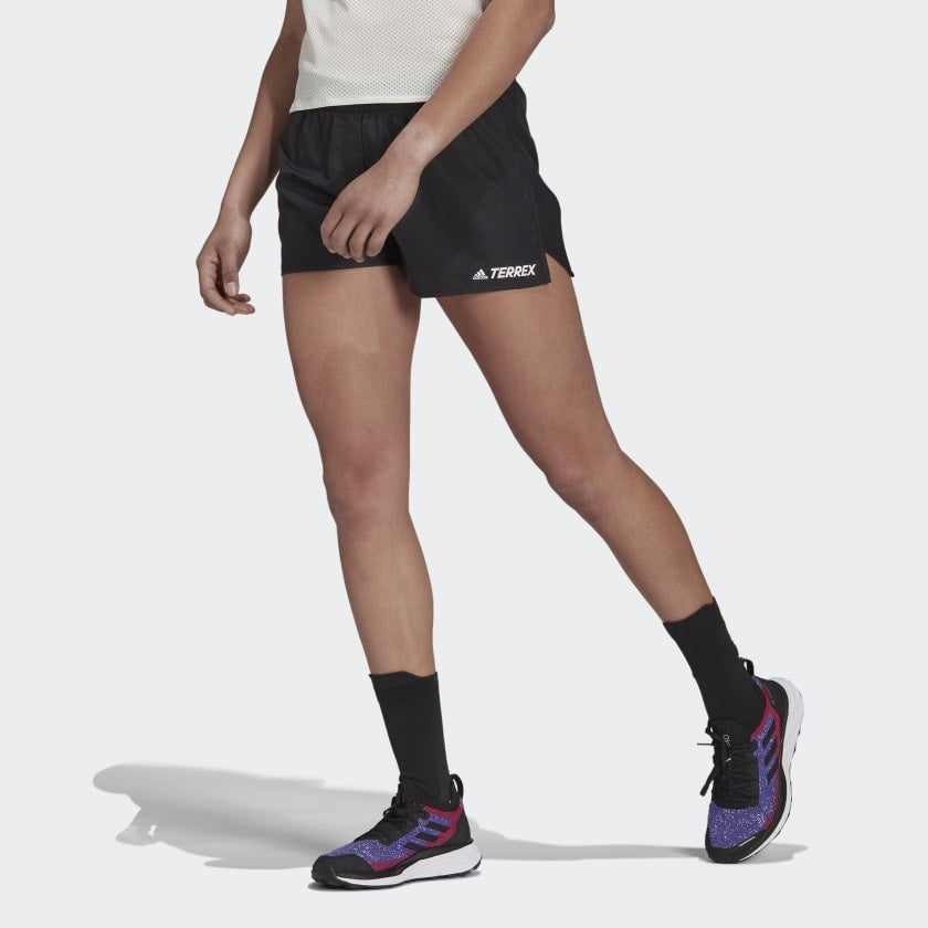 adidas trail running short for women