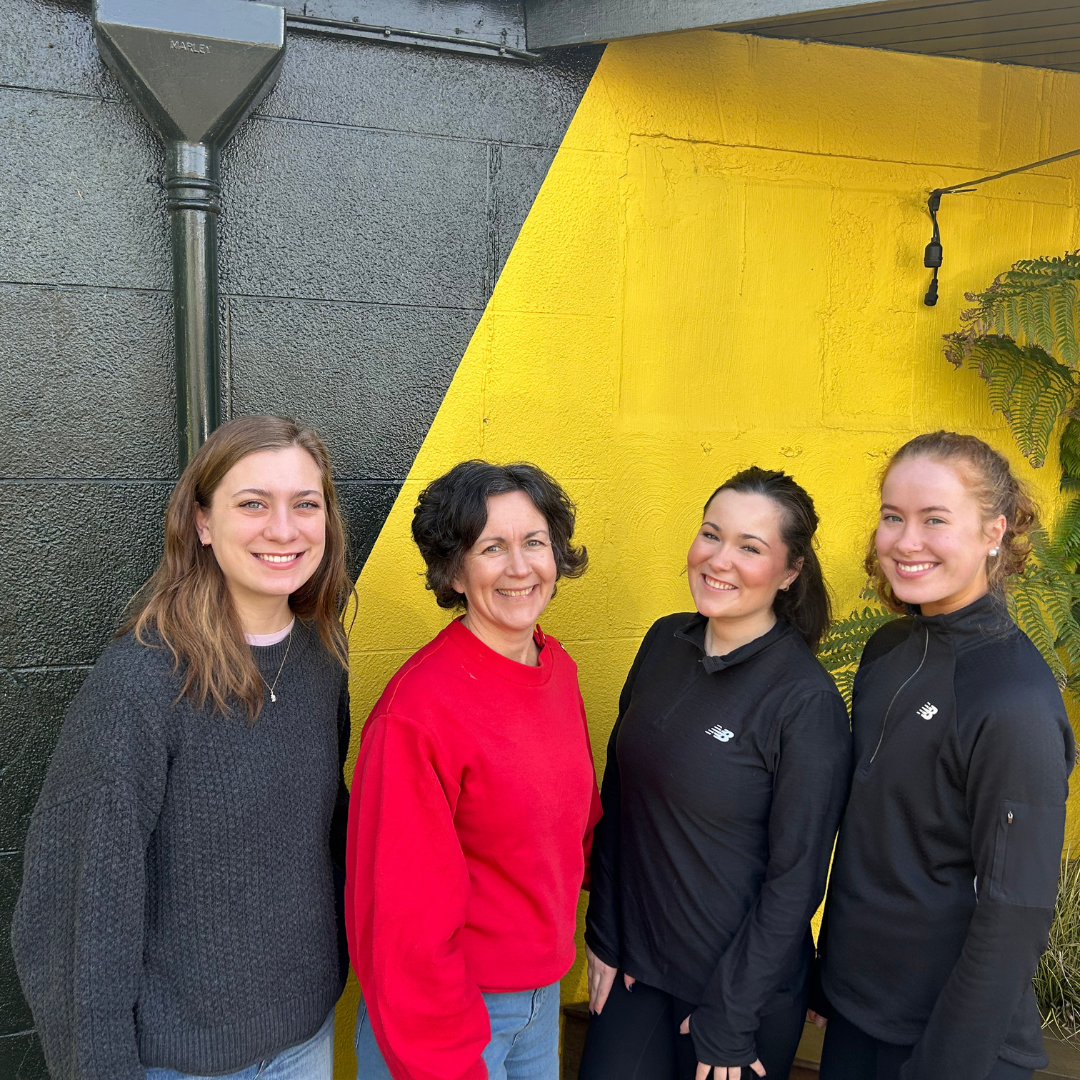 The Sports Room team, ladies only!