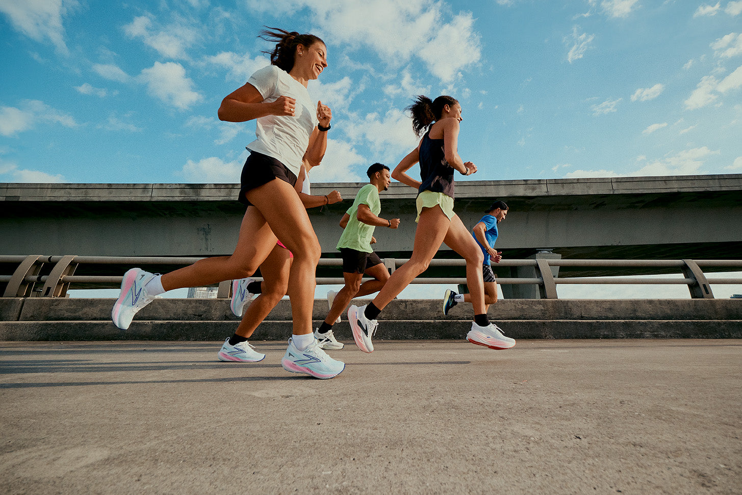 Structured Supportive Running Shoes