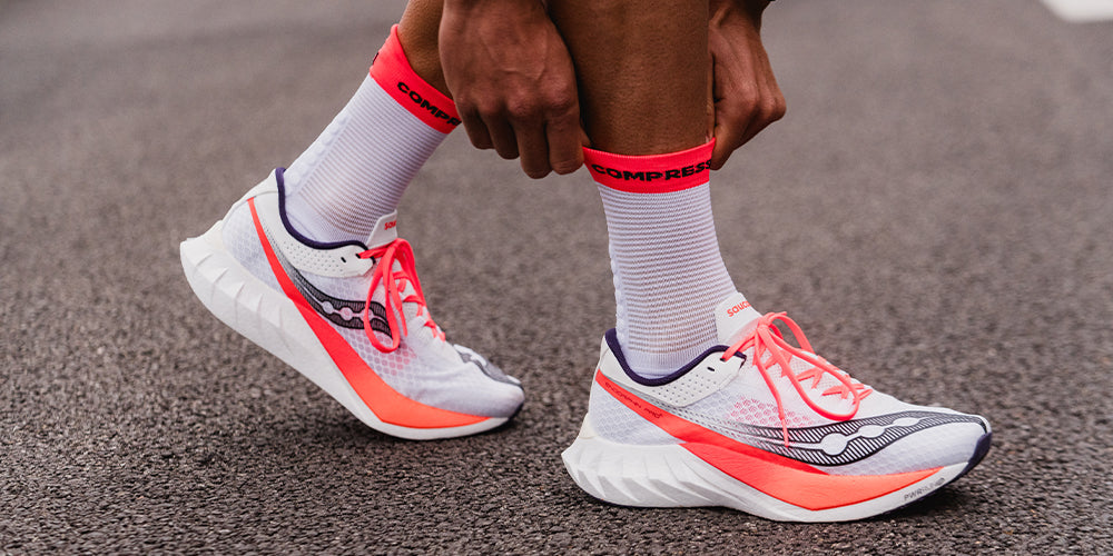 Compressport running socks for men