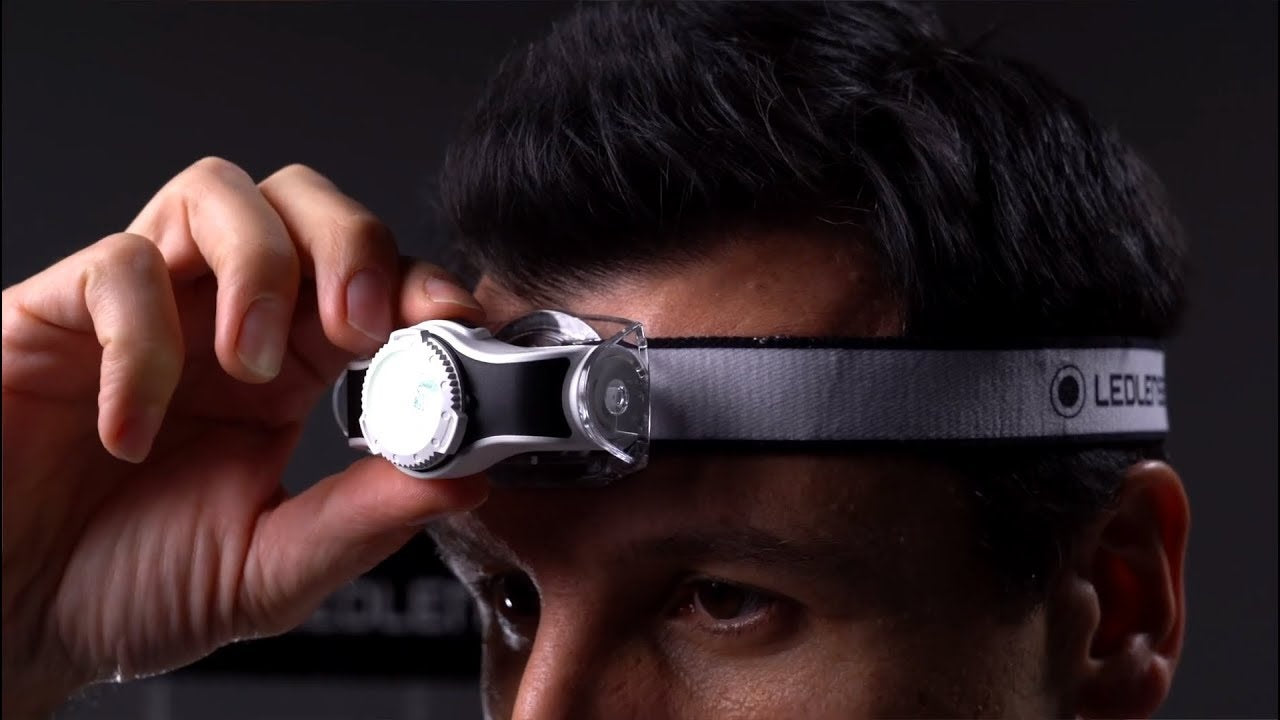 ledlenser head torches for running at night