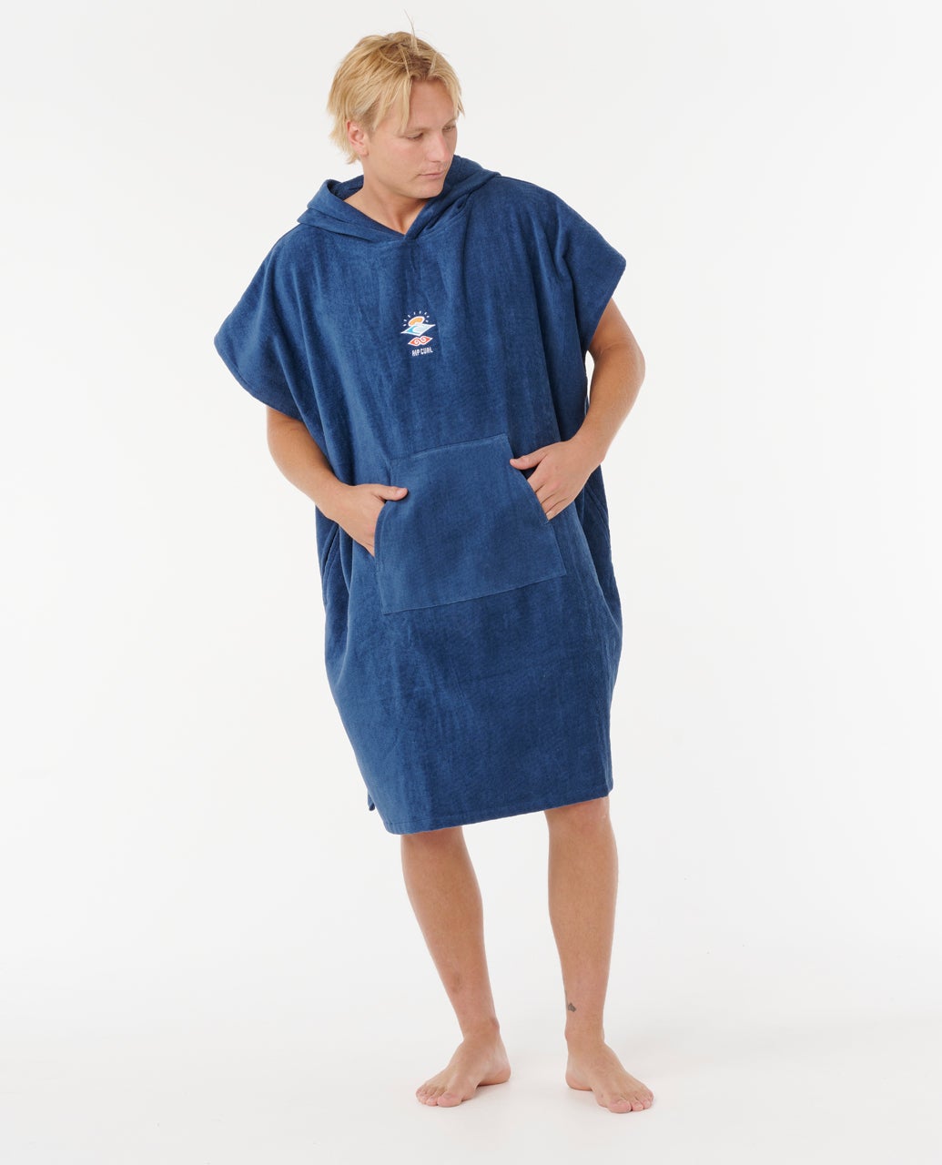 Rip Curl Logo Hooded Towel Poncho