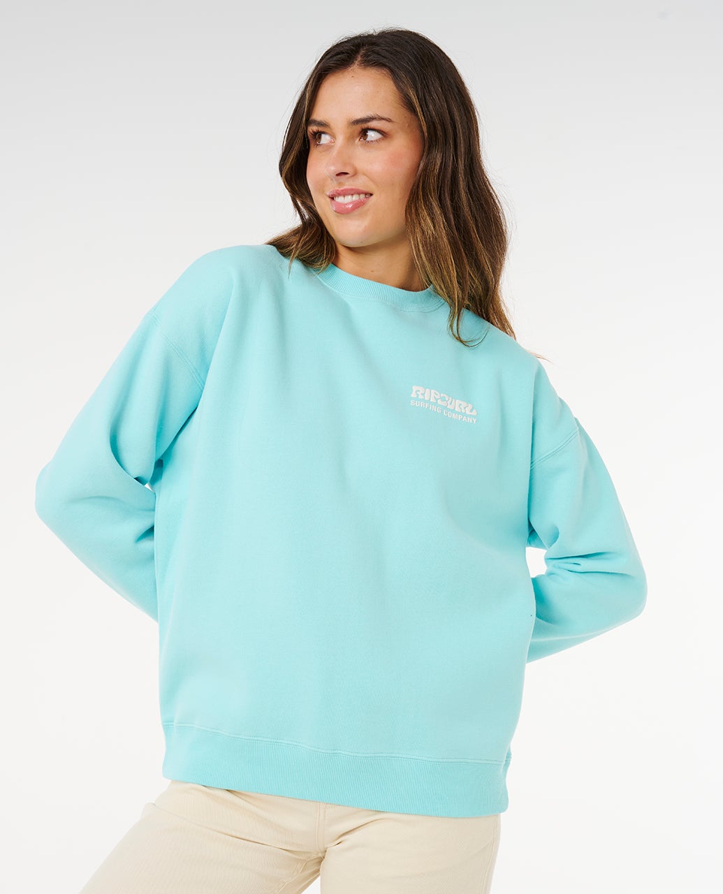 Rip Curl Surf Puff Inspired Crew