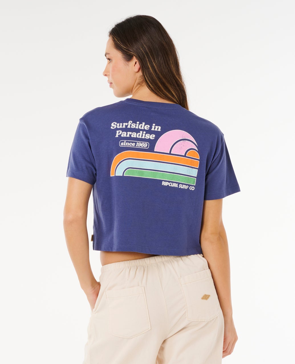 Rip Curl Surf Side Cropped Tee