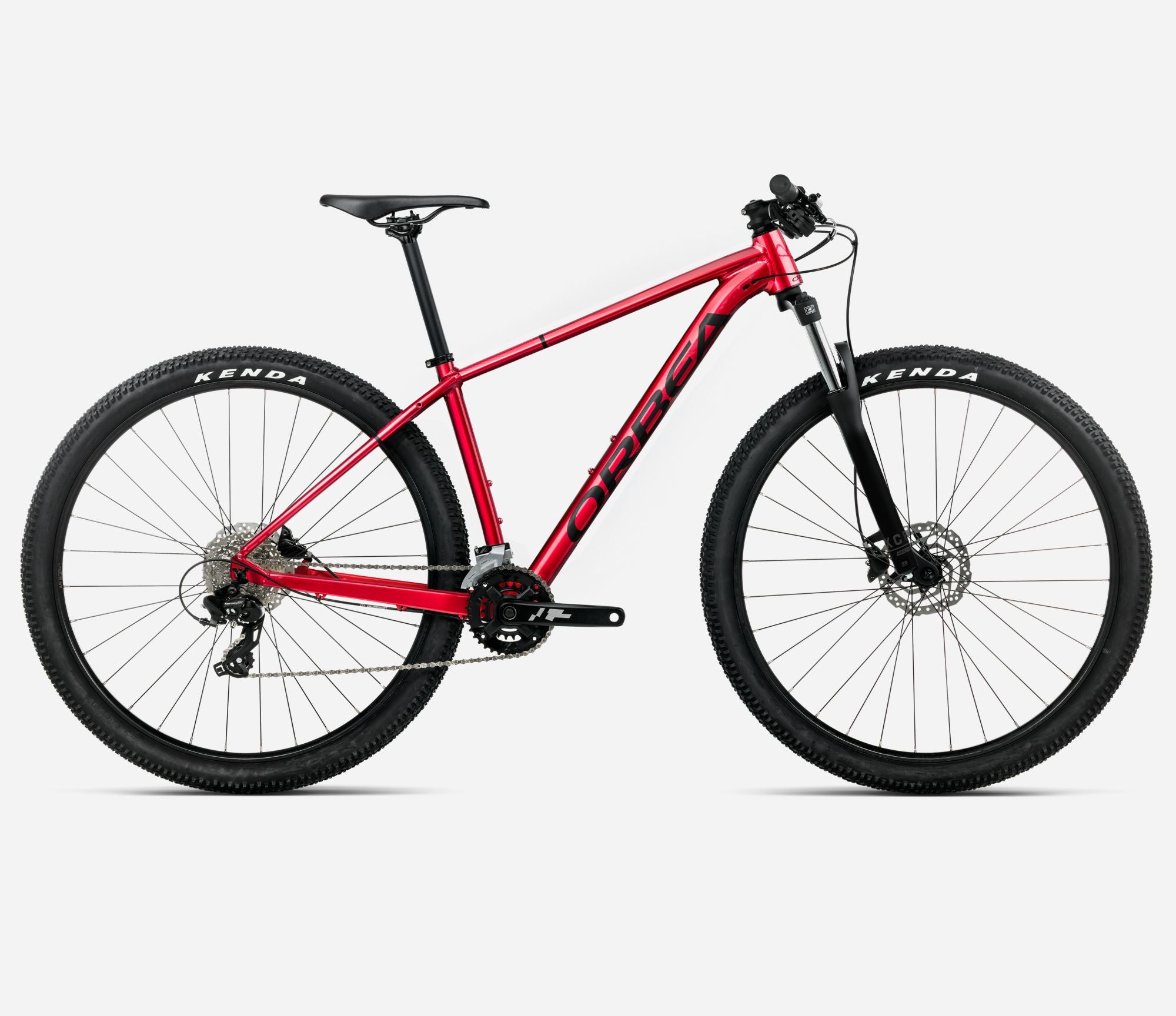 Orbea onna mountain bike, red colour
