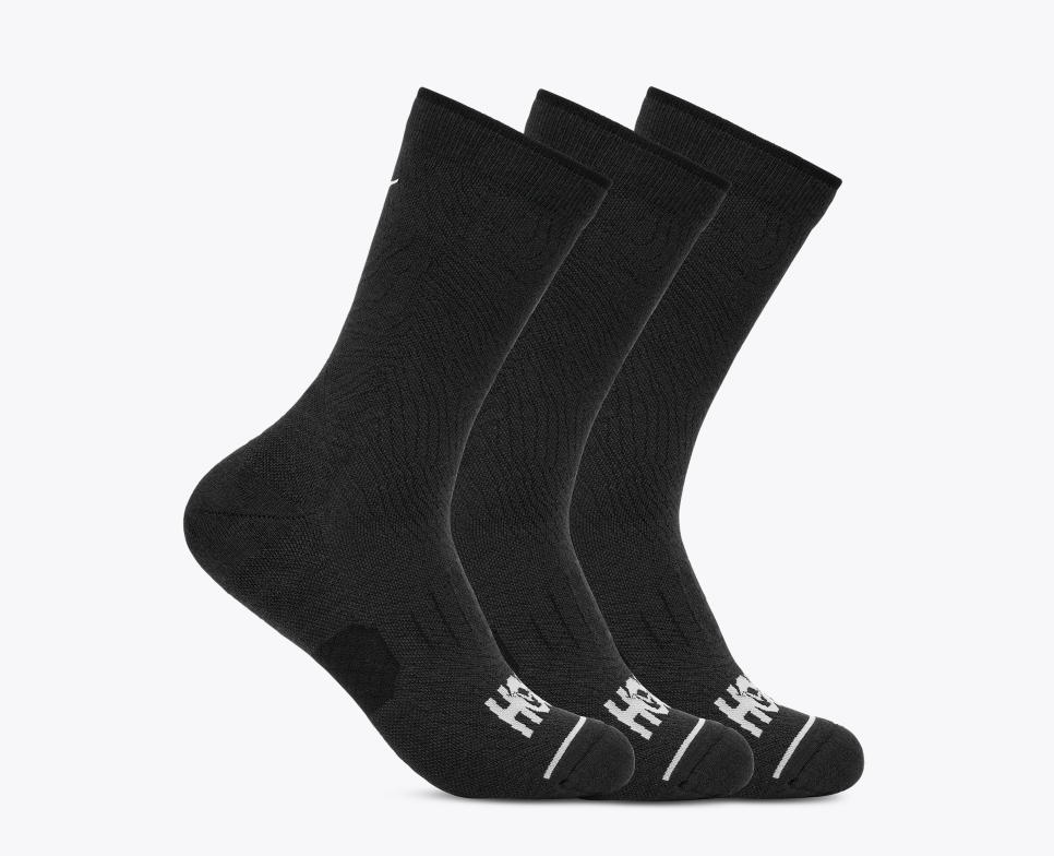 Hoka Crew Run Sock 3-Pack
