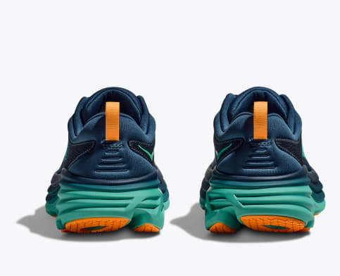 hoka bondi 8 neutral cushioned run shoe for men
