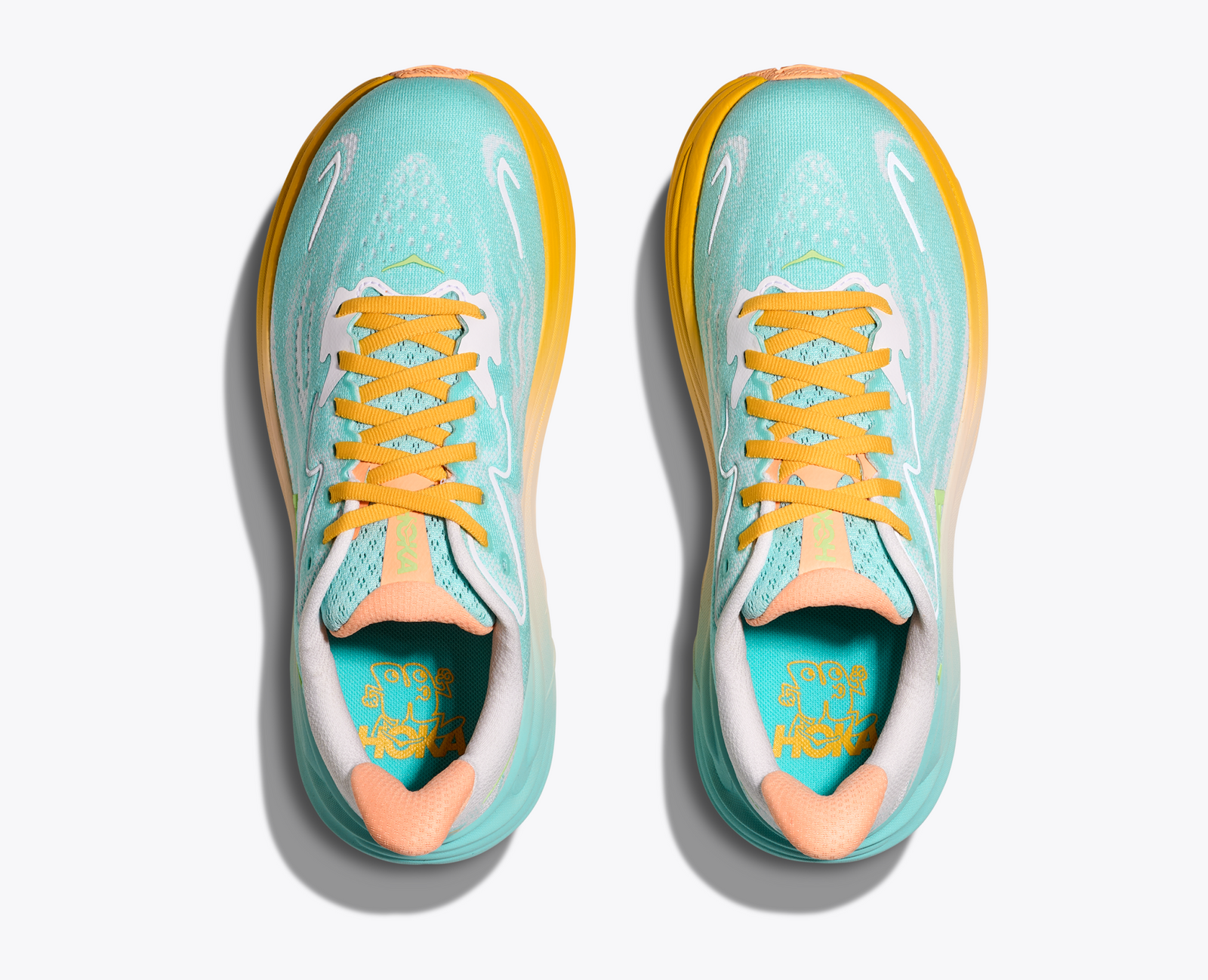 Hoka Clifton 10 For Women Blue Spark White Colour