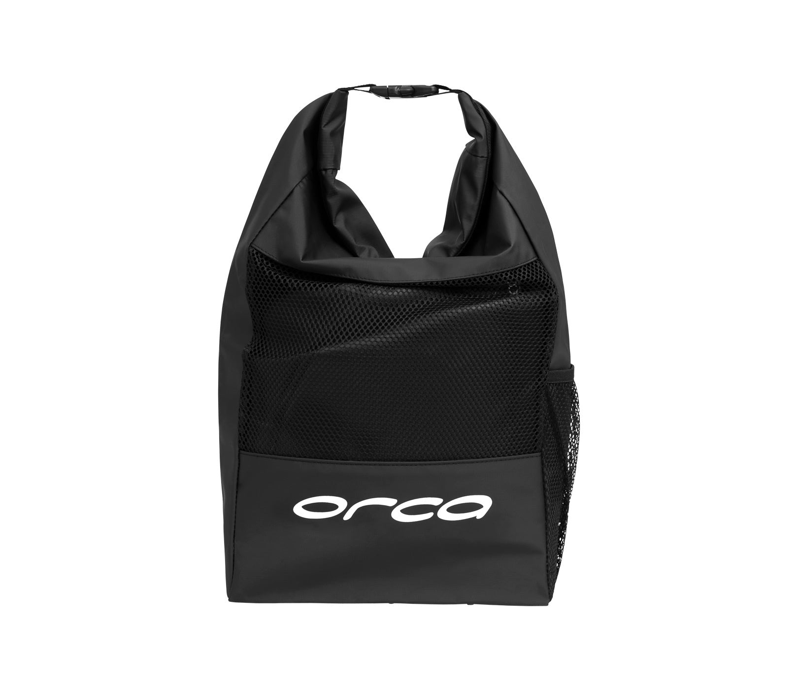 18l Orca Mesh Backpack, black, ventilated for carrying wet gear