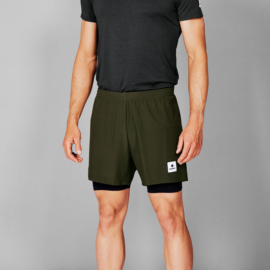 SAYSKY Men's 2in1 Pace Shorts 5