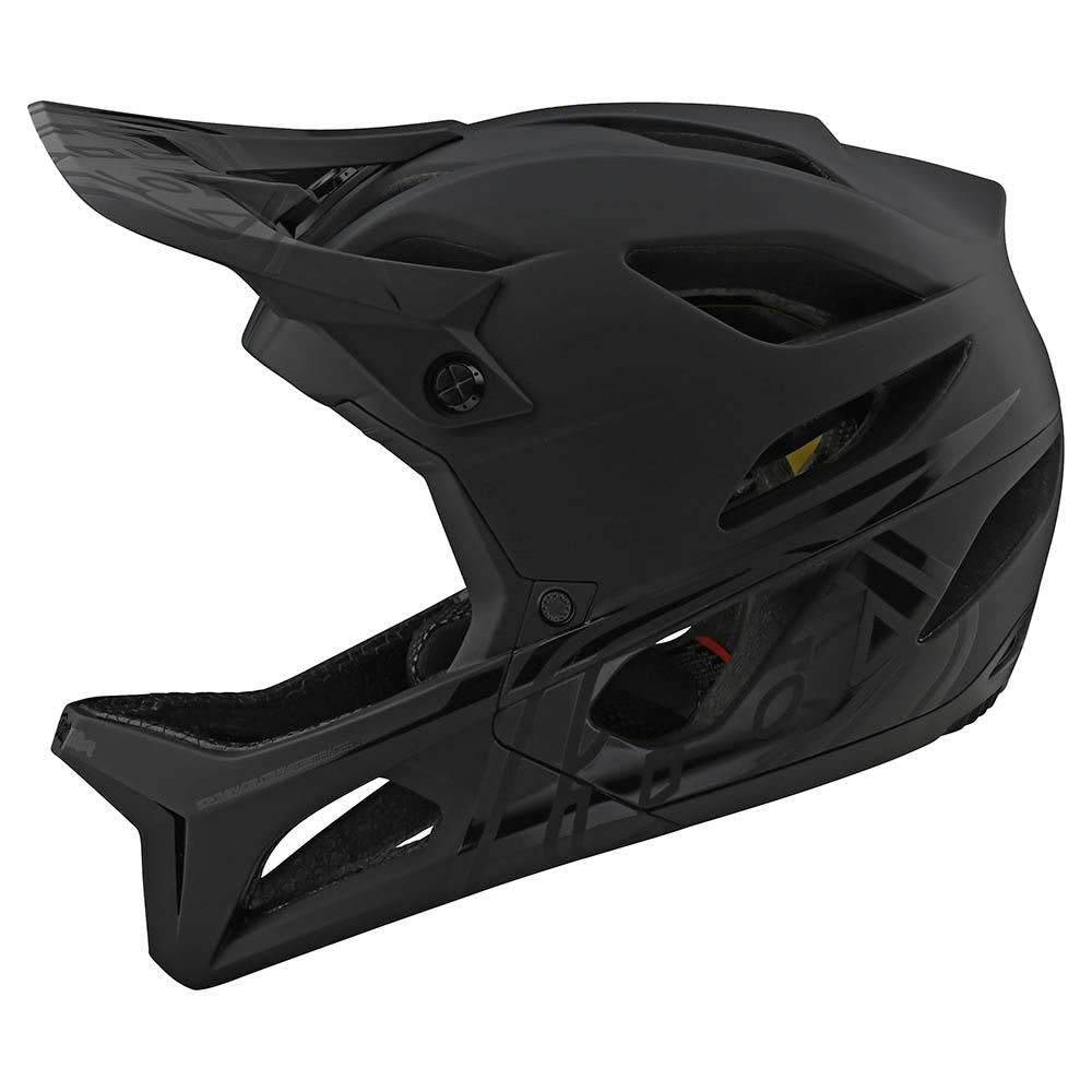 Black full-face helmet Troy Lee