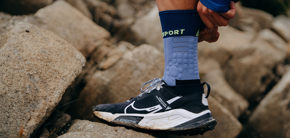 Compressport Pro Racing Trail Winter Quarter Sock