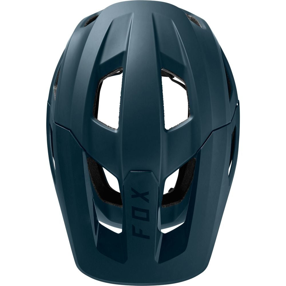 fox mainframe mtb helmet slate blue