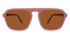 Goodr Pink sunglasses with brown lenses on a white background