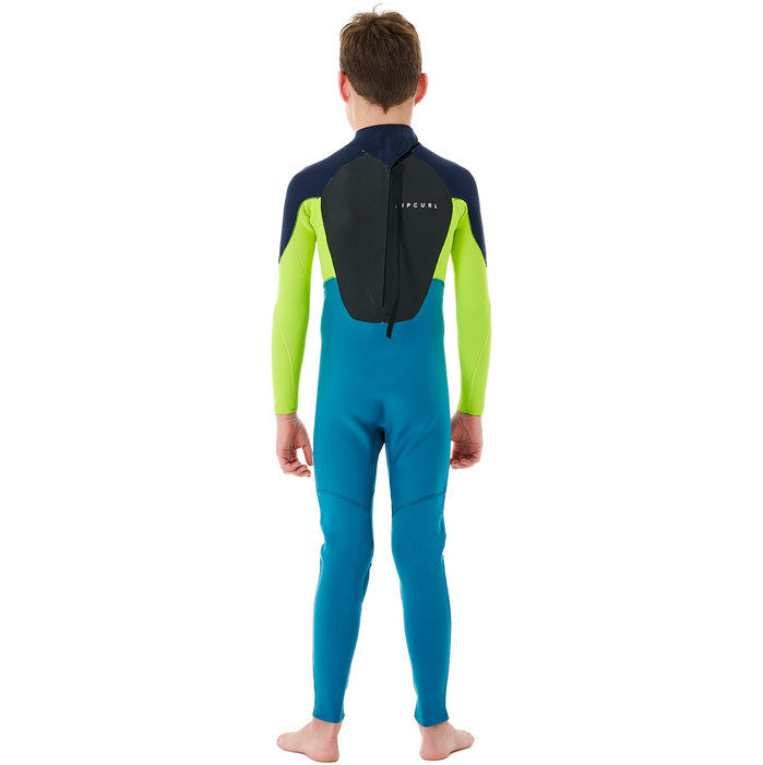 Rip Curl Junior Omega 3/2 e-stich Back Zip Wetsuit Boys