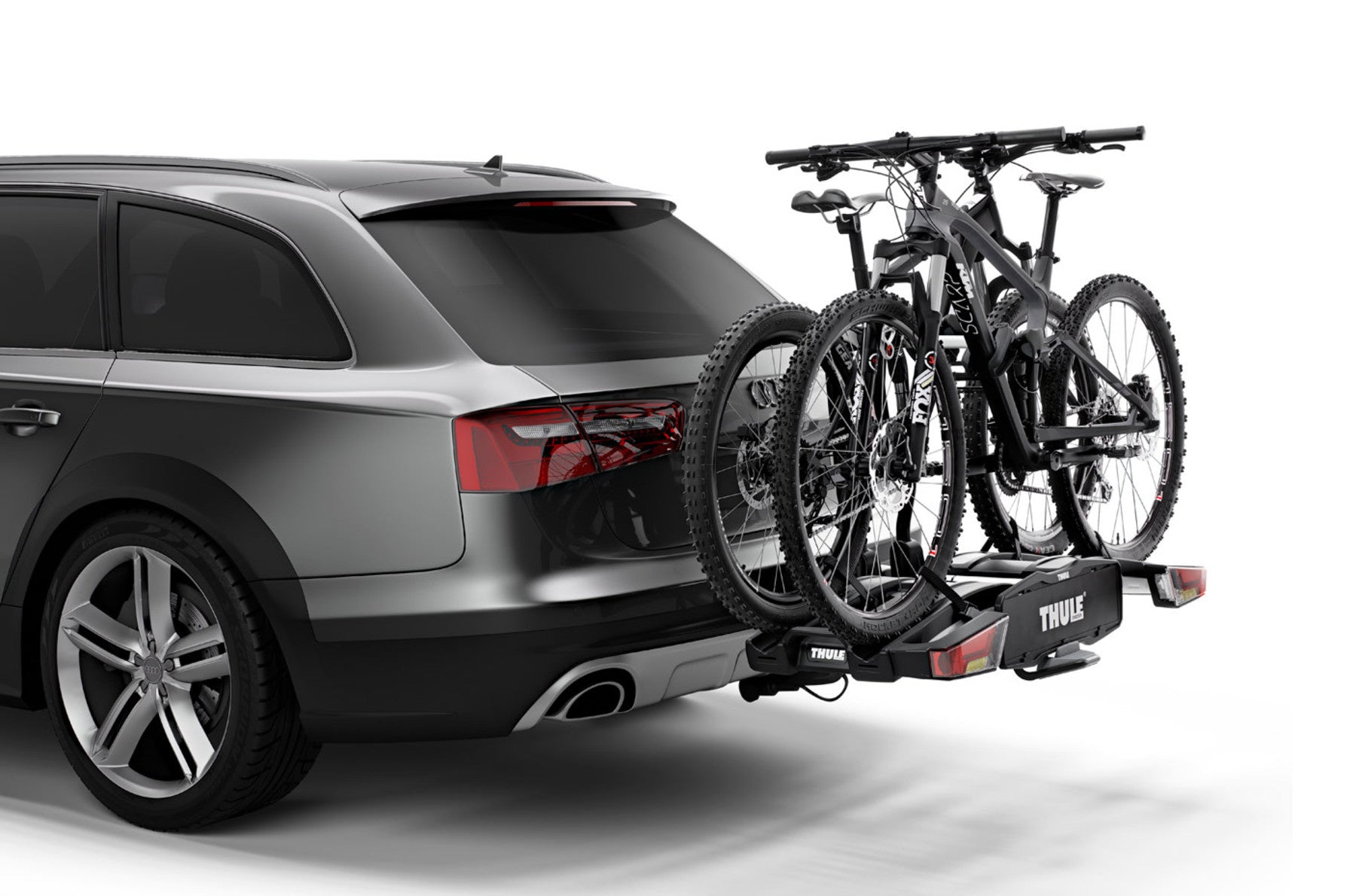easy folding bike carrier from thule