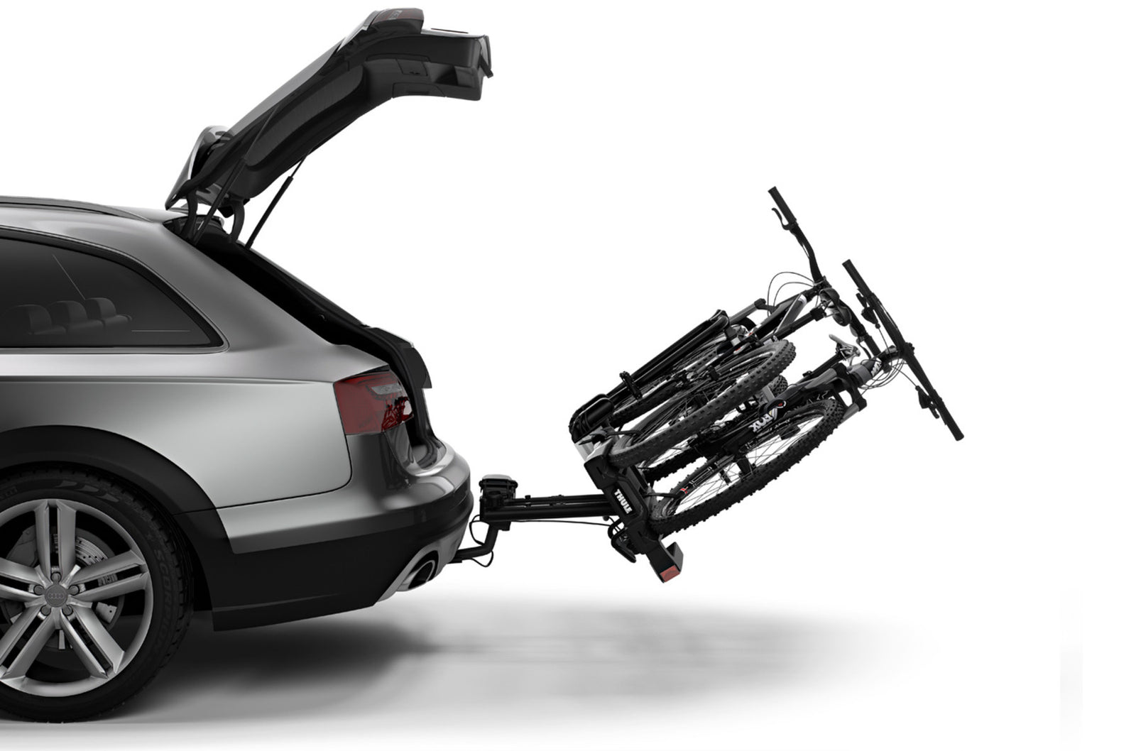 bike carrier for car, thule easyfold bike carriers for towbar