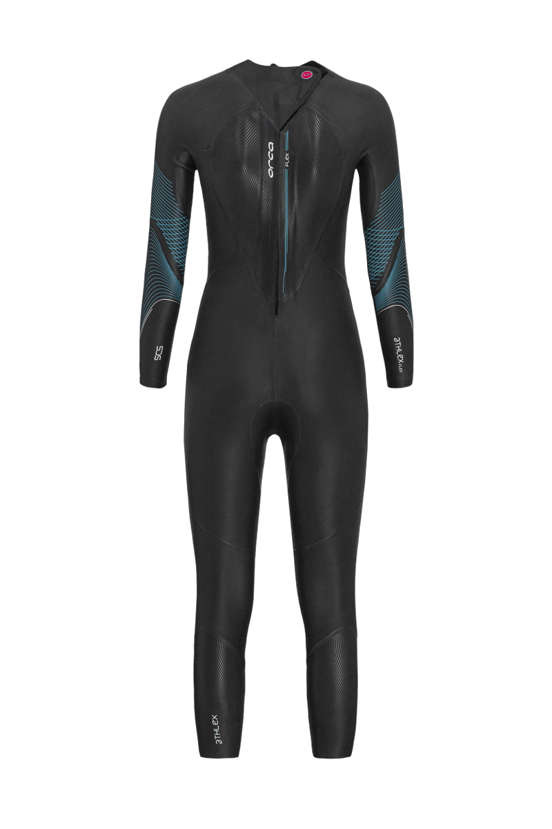 Orca Athlex Flex V2 Triathlon wetsuit for women fulll back 