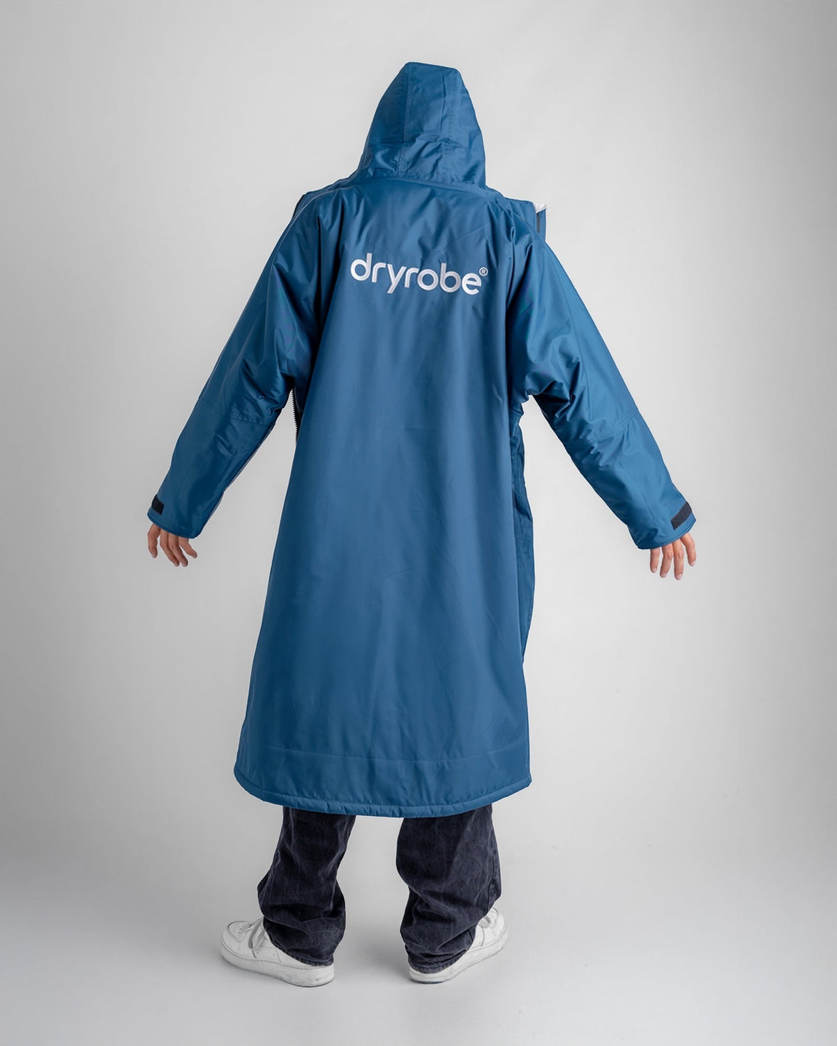 dryrobe Advance Long Sleeve Deep Sea Blue / Sand Camo