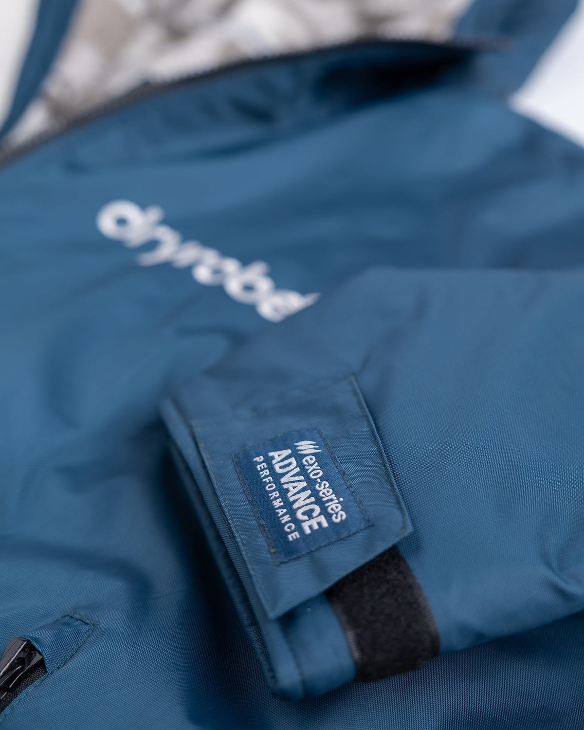 dryrobe Advance Long Sleeve Deep Sea Blue / Sand Camo