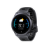 angled view of coros pace 4 smart watch in aluminium, black colour
