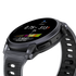 side view of coros pace 4 smart watch in aluminium, black colour