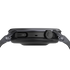 side view of coros pace 4 smart watch in aluminium, black colour