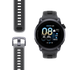 coros pace 4 smart watch in aluminium, black colour, with strap