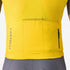 Close up of back pockets on Castelli Unlimited Endurance 3 Cycling Jersey in grey and yellow