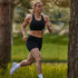woman running in SAYSKY Clean Combat Sports Bra Black