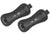 Pair of black ankle weights labeled '2KG' 