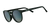 Dark green goodr circle g sunglasses with blue green lens