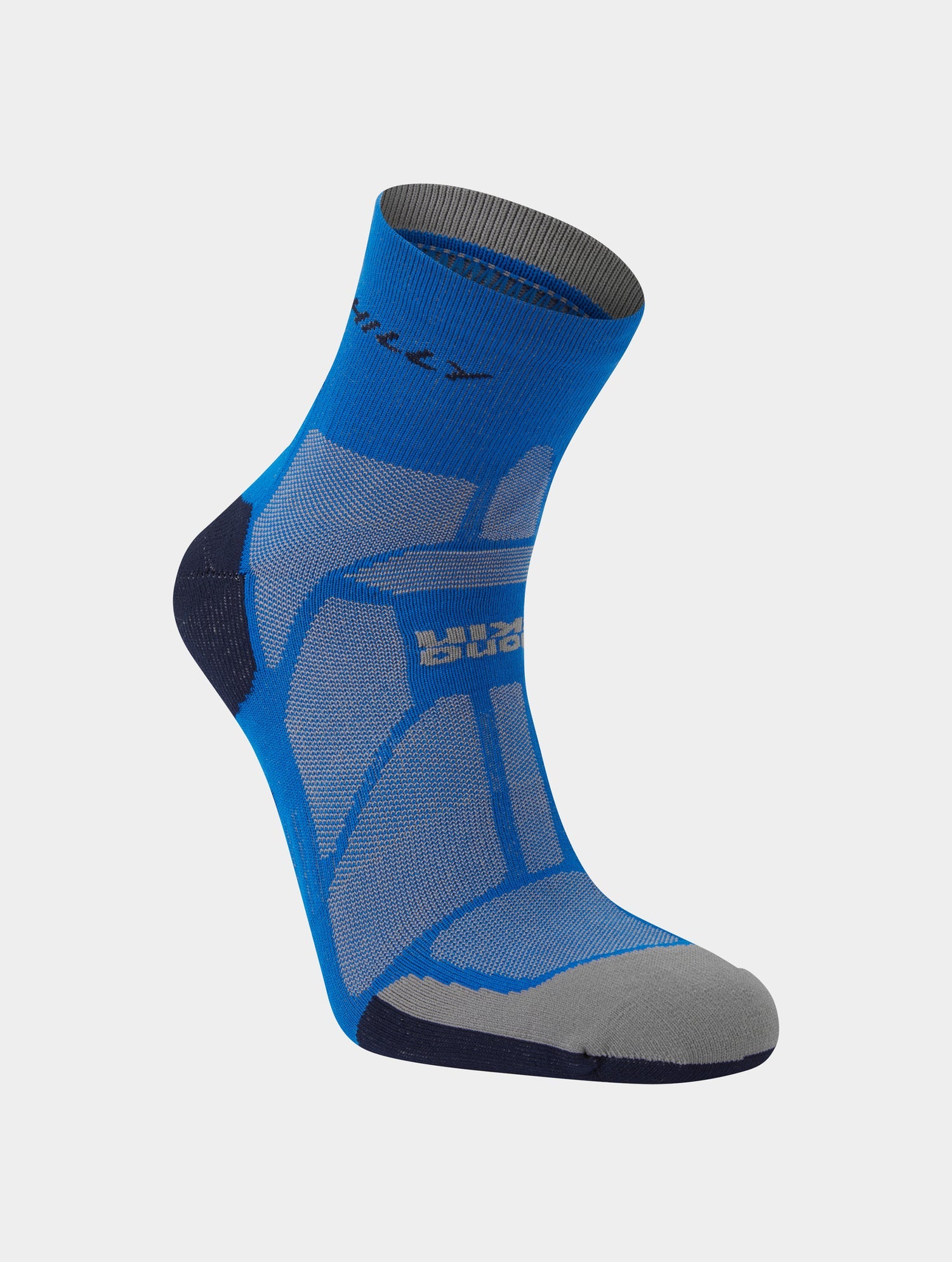 Hilly Socks Marathon Fresh Running Socks blue colour, ankle length