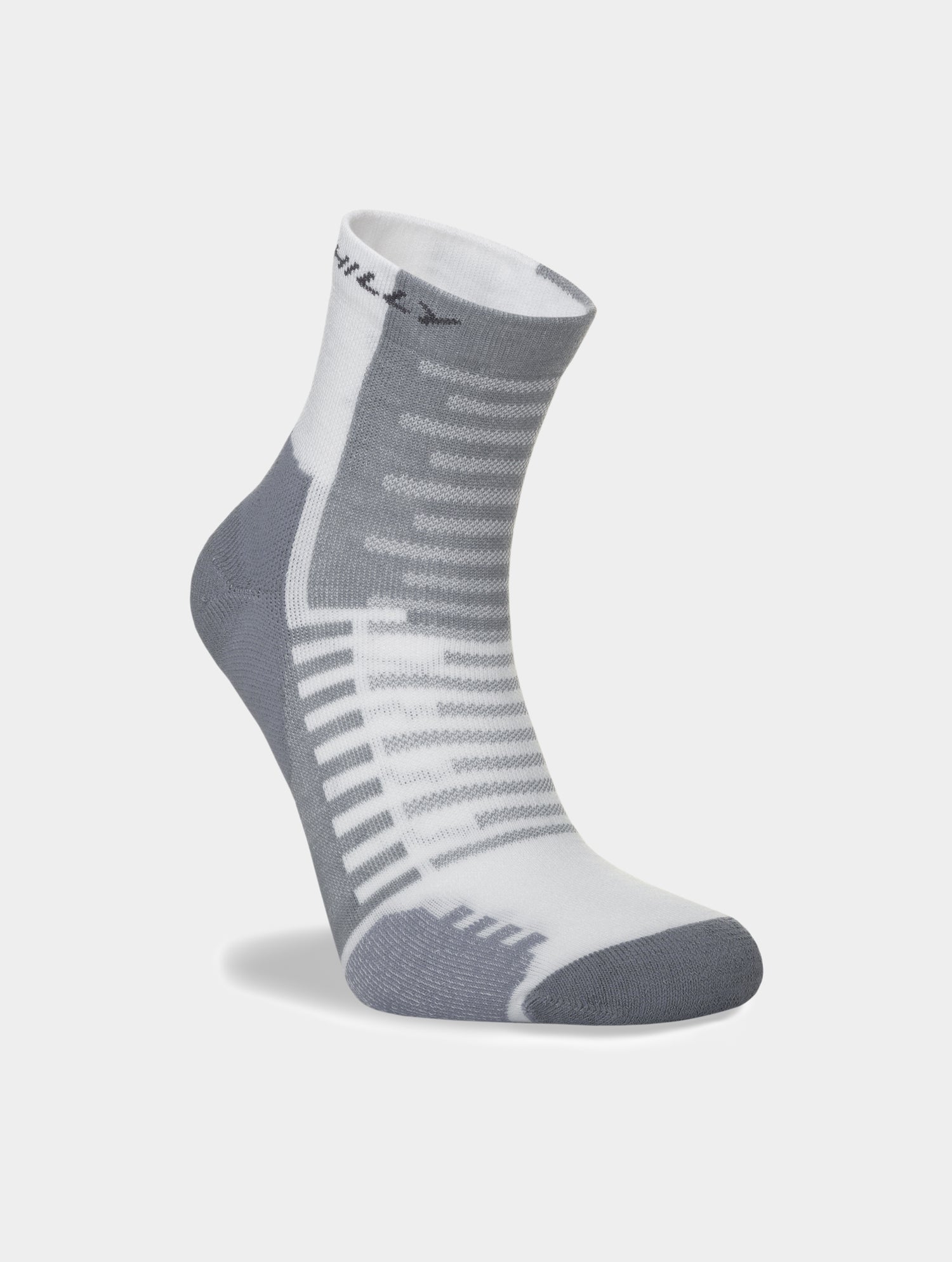 Hilly Active Anklet Min White Grey