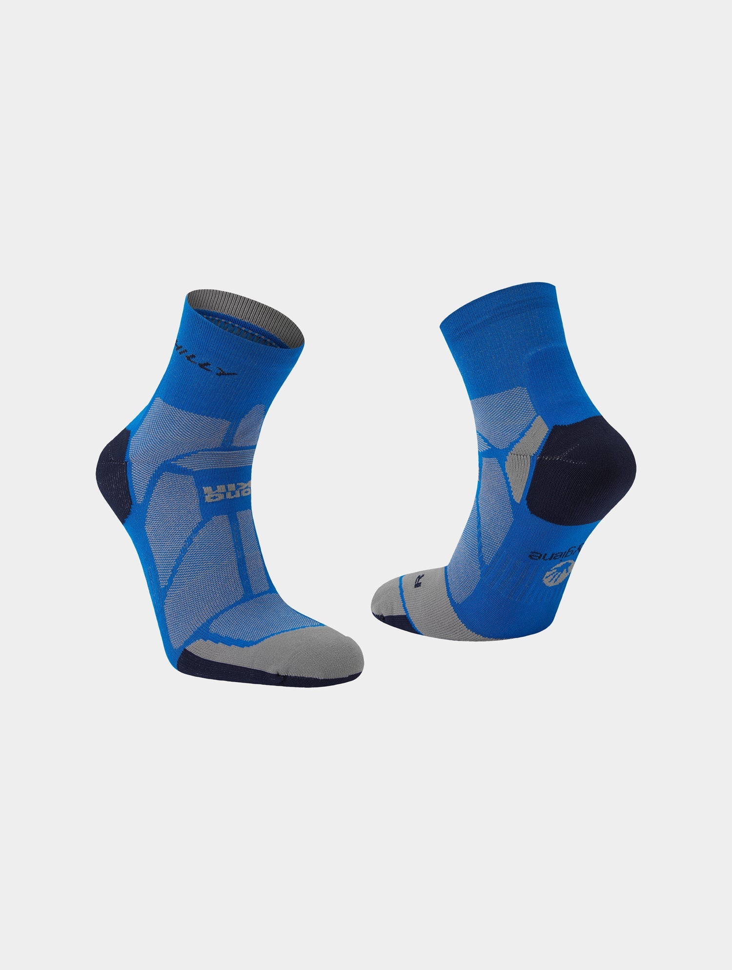 Hilly Socks Marathon Fresh Running Socks blue colour, ankle length