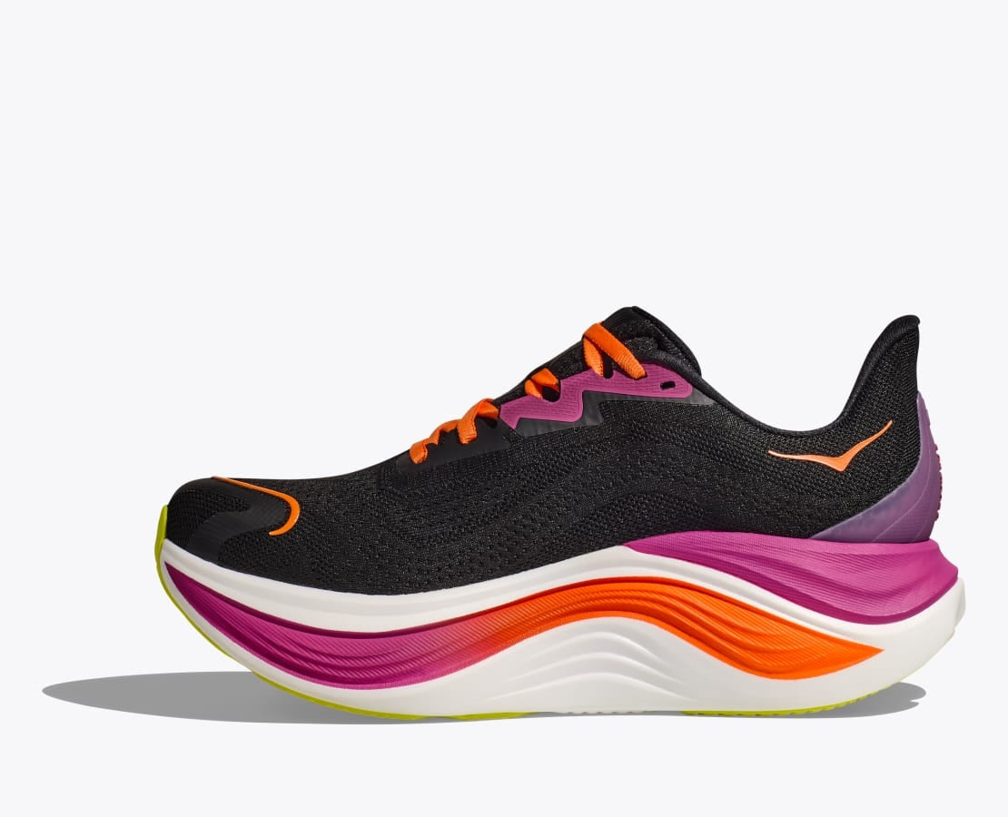 Hoka Skyward X For Men Black Electric Aqua