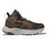 Side of hoka anacapa mid gore tex walking boot deep umber stardust womens
