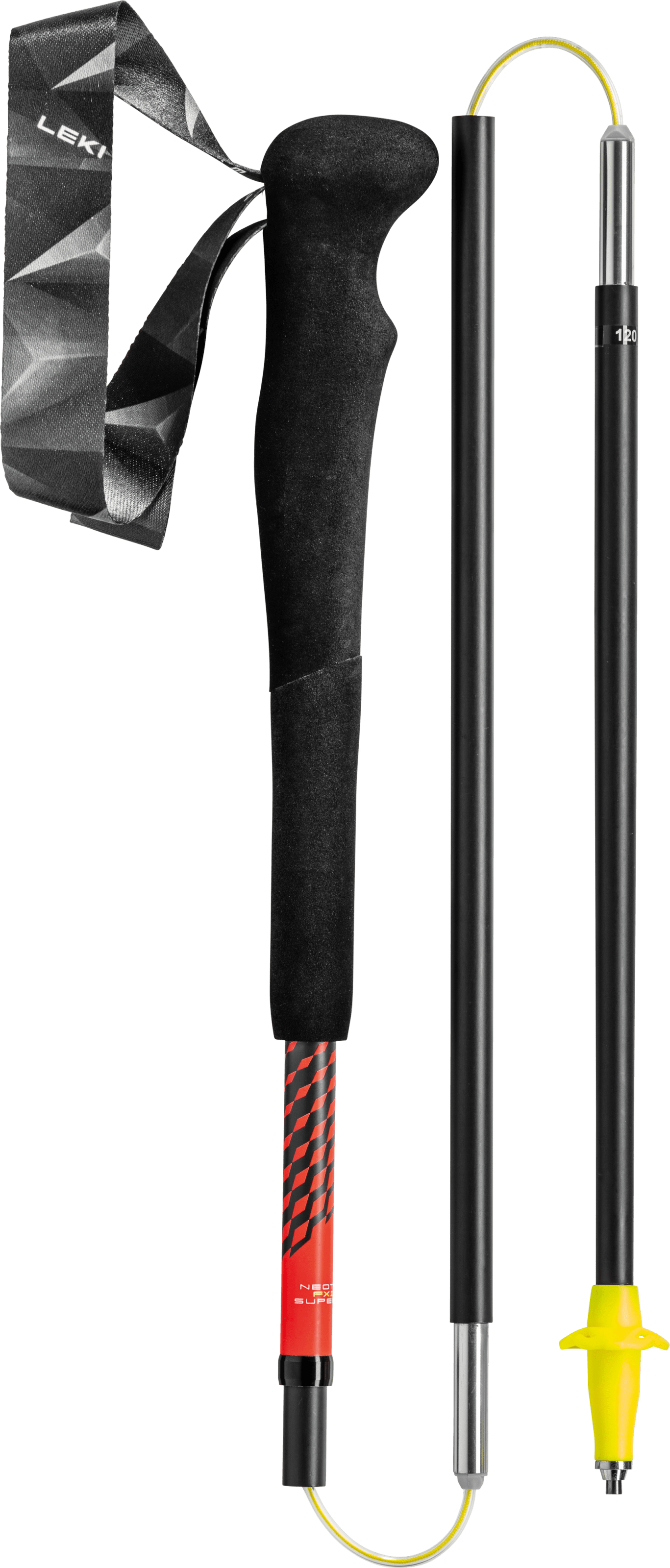 Leki Neotrail FX.One Superlite Trail Running and Hiking Pole, folding mechanism