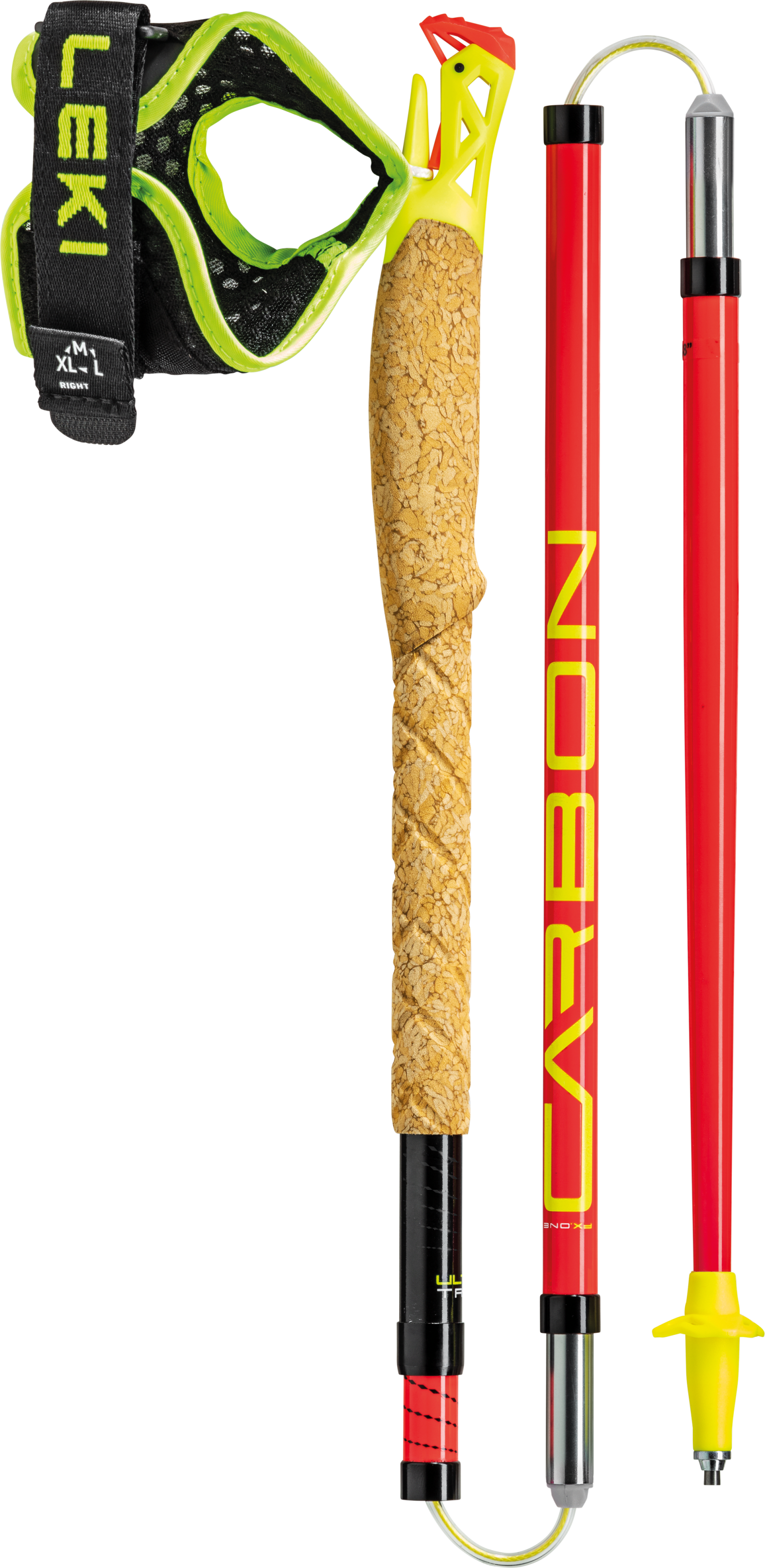 Leki Ultratrail FX.One Hiking and Trail Running Pole, folding mechanism