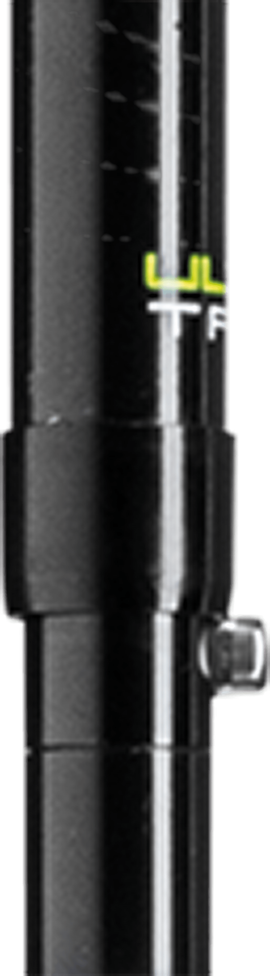 Leki Ultratrail FX.One Hiking and Trail Running Pole, showing push button to fold
