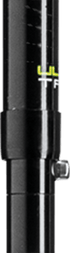 Leki Ultratrail FX.One Hiking and Trail Running Pole, showing push button to fold