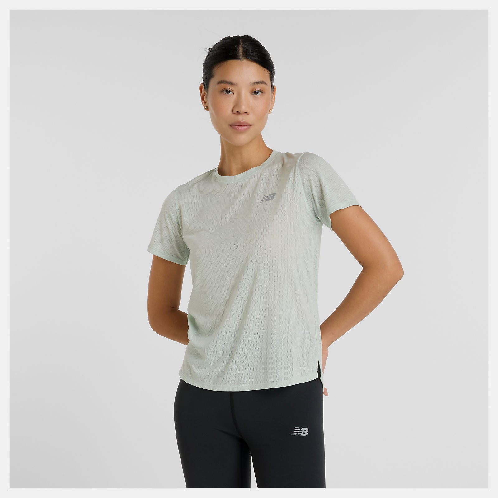 New Balance Athletics T-Shirt Women's Clay Ash Heather