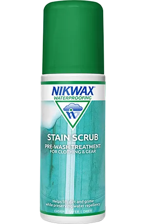 125ml container of nikwax stain scrub 