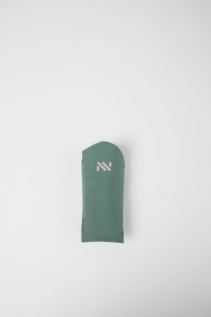 Nnormal trail rain jacket packed